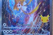 Pokemon 30th Anniversary Jirachi ex 155