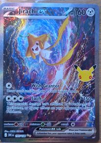 Pokemon 30th Anniversary Jirachi ex 155