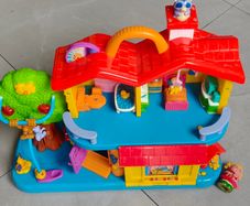 domek interaktywny dumel , Polish language interactive toy