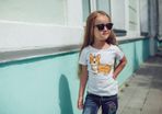 Cute Funny Animals Unicorns Printed Girls T-shirt Tee Top Shirt Birthday Girl Tees Tops Shirts