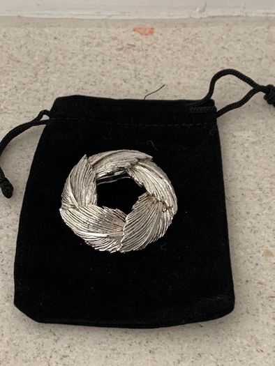 Mid Century Scarf Ring