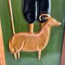 Superb Mid Century Modern Framed Decorative Wall Art in Cold Painted Copper Image 8