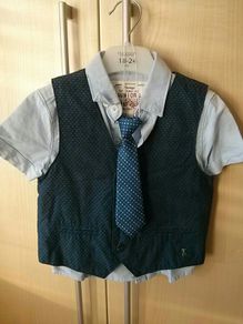 Junior J boy's shirt with vest