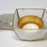 CLEARANCE Incense Burners for resin and charcoal in shell or metal candle holders with sandbag Image 3
