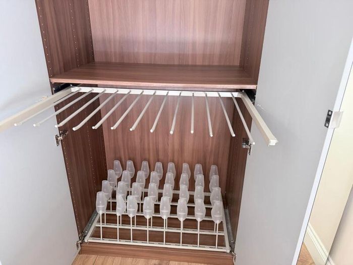 IKEA KOMPLEMENT Pull-Out Shoe Rack and Trouser Rack - PAX Wardrobe