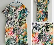 Next tropical print dress colourful and cute