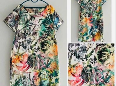 Next tropical print dress colourful and cute