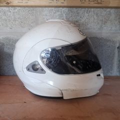 Motorcycle helmets and boots