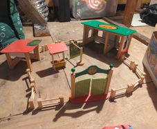 playtive zoo enclosures wooden set play