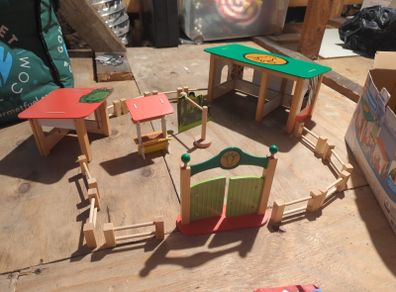 playtive zoo enclosures wooden set play