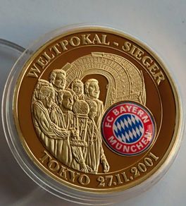 Bayern Munich 2001 Intercontinental Cup winner Proof 2001 32 grams