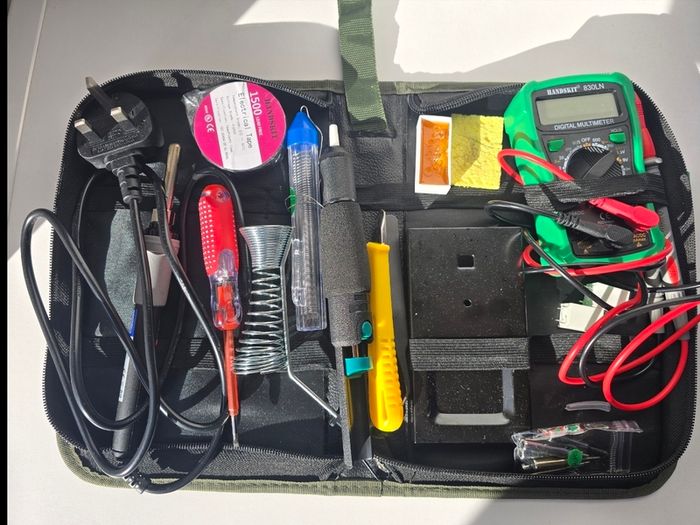 Soldering Iron Kit with Multimeter