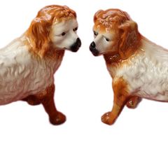Antique Staffordshire Dogs