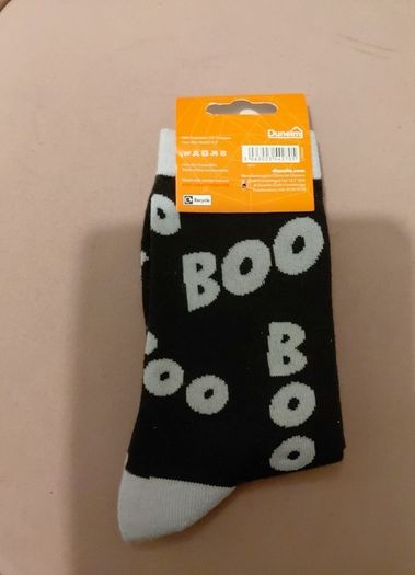 halloween Boo ladies socks