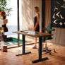 Standing Desk with USB Charging Port, 120 x 60 cm, 4 Preset Height Settings Image 9