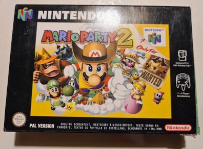 Mario Party 2 N64 Nintendo 64
