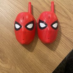 spiderman walkie takies
