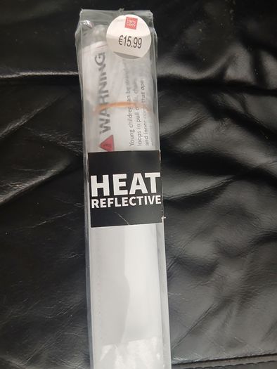 3ft White Blackout Roller Blind - Brand New