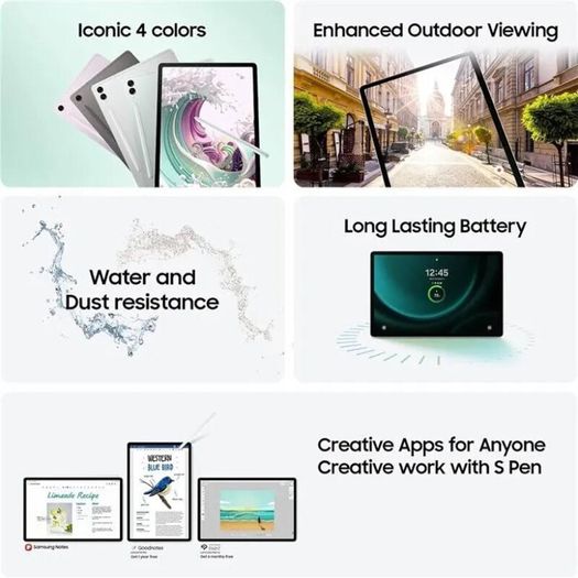 Samsung Galaxy TabS9 FE - excellent condition