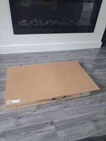 Folding pasting table