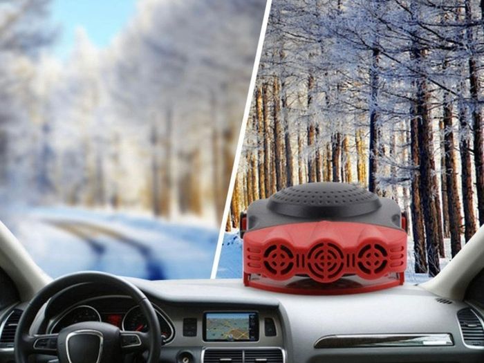 Car Heater Defroster, Portable Heater Anti-Fog 150W 12V Plug in Cigarette Lighter Defroster 2 in 1 Heating/Demister Defroster Electric Vehicle Heater (FREE SHIPPING)