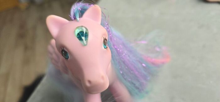 Brilliant Bloom Princess Brush N Grow Ponies MLP G1 My Little Pony