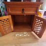 Rustic Wooden Cabinet / Bedside Locker Image 2