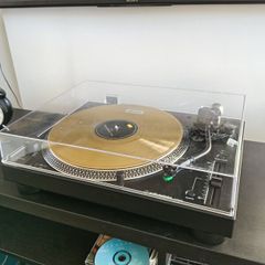 turntable audio  technica  black at LP120XUSB