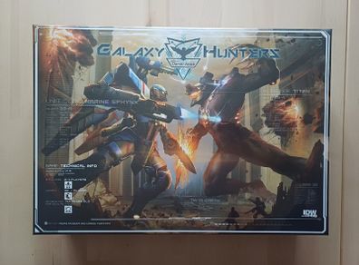 Galaxy Hunters Giant Robots Kickstarter Board Game & Expansions IDW Games 2021 NEW SEALED
