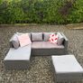Garden Furniture Rattan Garden Sofa Image 3