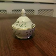 Tara China mustard pot