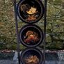 Antique laquered chinoiserie cakestand Image 3