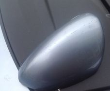 Opel Corsa passengers wing mirror cover 2001/06  Sovereign Silver colour