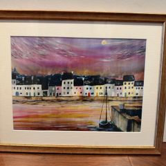 Framed picture of Galway city