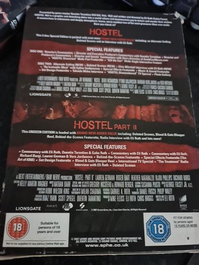 Hostel DVD