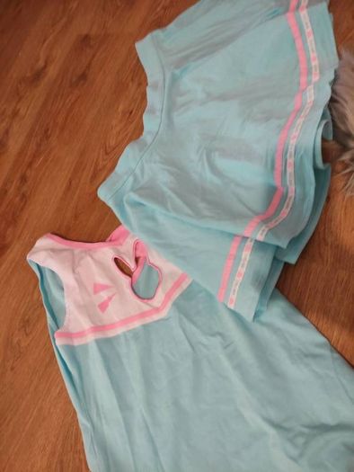 Littleforbig DVA outfit bunny overwatch cosplay skirt and romper