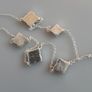 NECKLACE - Silver and Black Image 2