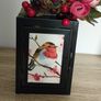 Beautiful Lantern with Robin Image 6