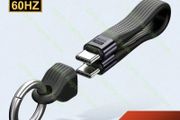 Keychain USB4 40Gbps FPC Data Cable PD240W 5A USB C to Type C Cable For iPhone 15 16 MacBook Thunderbolt 3 8K@60Hz USB C Cabel