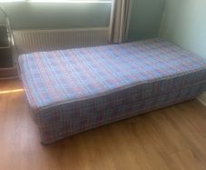 single base and mattress