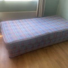 single base and mattress