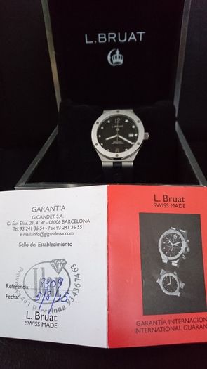 L.bruat Swiss Made Gents Watch