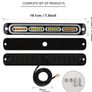 2pcs  Ultra-Slim Amber  LED Emergency Lights Image 3