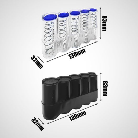Storage Coins Purse Storage Box Euro Coin Dispenser Coin Holder Case Wallet Holders Money Box