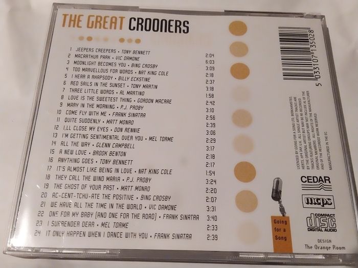 The Great Crooners Cd