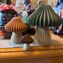 Woodland Mushroom | Ribbed Autumn Decor Image 2