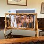 Vintage MCM Bamboo Magazine Rack Image 2