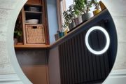 LED Bathroom Mirror 70cm Demister