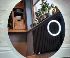 LED Bathroom Mirror 70cm Demister
