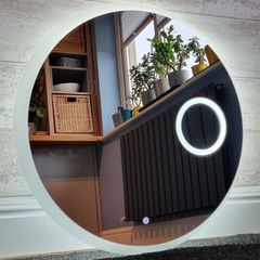 LED Bathroom Mirror 70cm Demister
